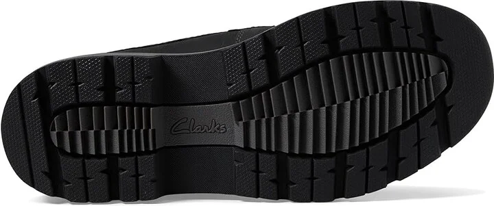 Clarks Maplewalk Moc Men's Boots Black Combi : 7.5 D - Medium, Leather/Synthetic/Textile - Image 3