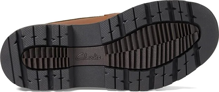 Clarks Maplewalk Moc Men's Boots Brown Combi : 7 D - Medium, Leather/Synthetic/Textile - Image 3