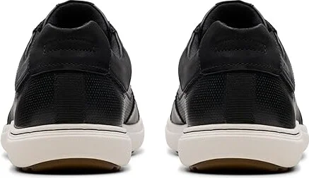 Clarks Mapstone Lace Men's Shoes Black Leather : 13 EE - Wide - Image 4