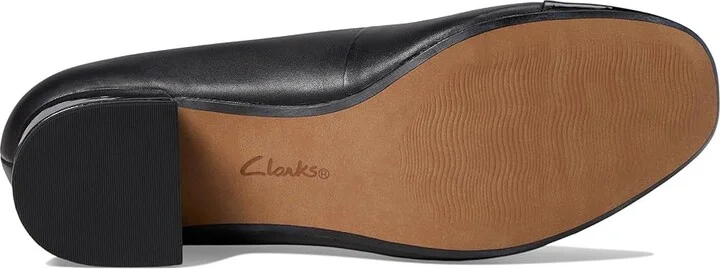 Clarks Marilyn Sara Women's Shoes Black Leather/Synthetic Combination : 5 B - Medium, Synthetic/Leather - Image 3