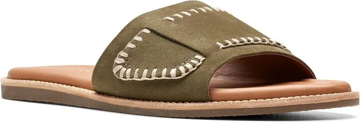 Clarks Maritime Mule Suede Sandal