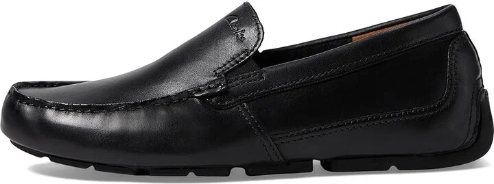 Clarks Markman Plain Men's Shoes Black Leather : 7 D - Medium - Image 6