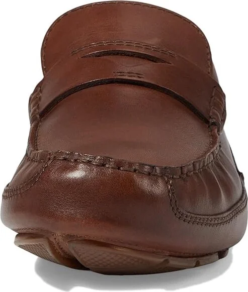 Clarks Markman Way Men's Shoes Dark Tan Leather : 10 D - Medium - Image 5
