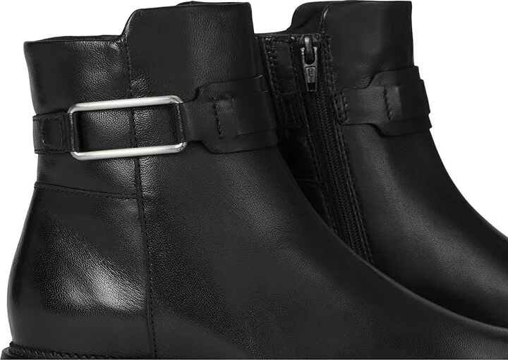 Clarks Maye Bella Women's Boots Black Leather : 5.5 B - Medium - Image 7