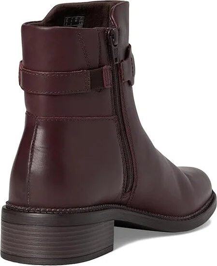 Clarks Maye Bella Women's Boots Bordeaux Leather : 5 B - Medium - Image 4