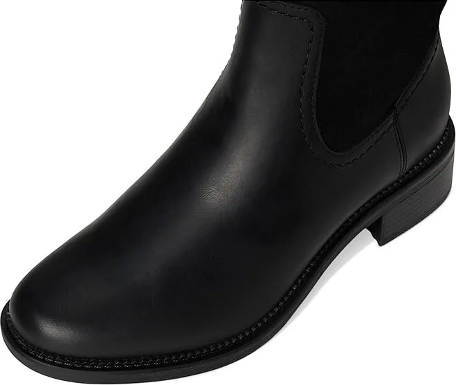 Clarks Maye Carly Women's Boots Black Leather : 6.5 B - Medium - Image 2