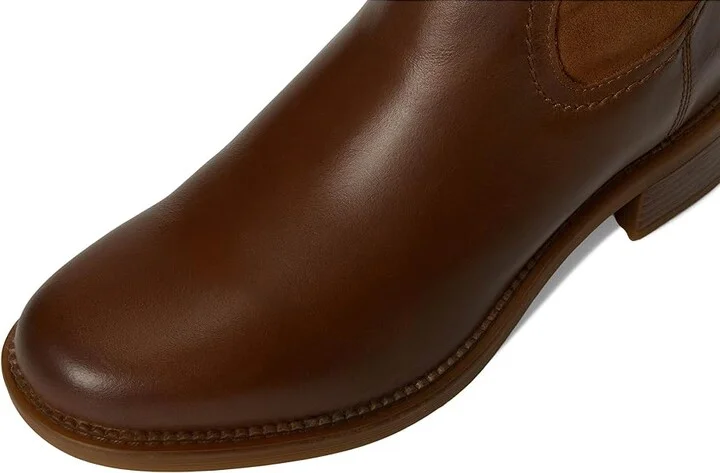 Clarks Maye Carly Women's Boots Tan Leather : 5 B - Medium - Image 2