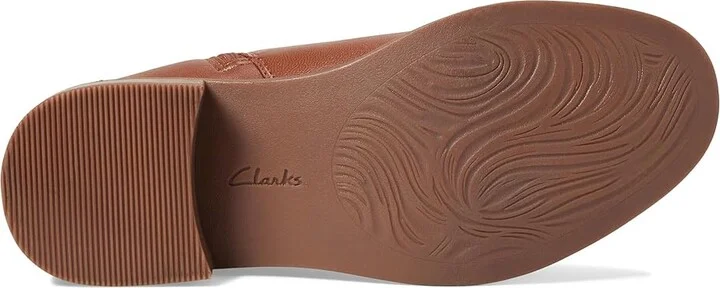 Clarks Maye Grace Women's Boots Tan Leather : 6.5 B - Medium - Image 3