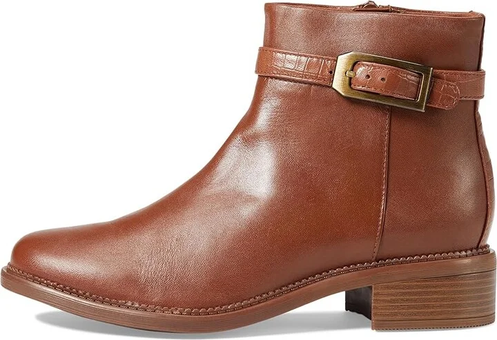 Clarks Maye Grace Women's Boots Tan Leather : 6.5 B - Medium - Image 6
