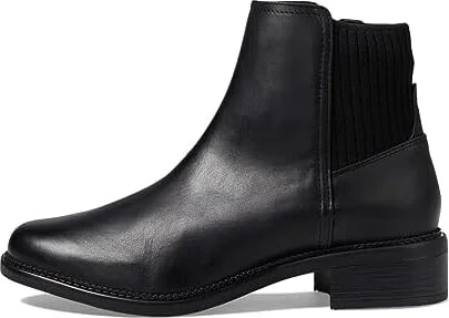 Clarks Maye Palm Women's Boots Black Leather : 5 B - Medium, Leather/Textile - Image 5