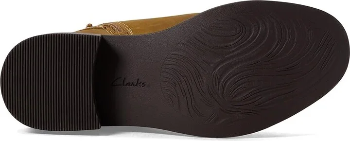 Clarks Maye Strap Women's Boots Dark Tan Leather : 5.5 B - Medium - Image 3
