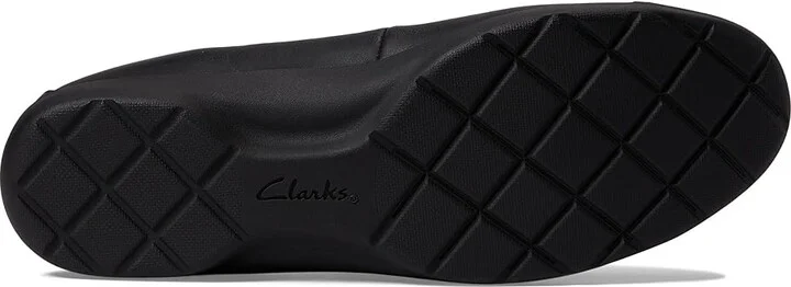 Clarks Meadow Opal Women's Flat Shoes Black Leather : 7 D - Wide - Image 3