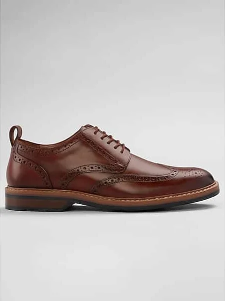 Clarks Men's Aldwin Limit Wingtip Oxfords Mid Tan