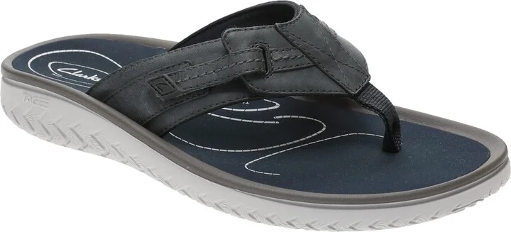 Navy Leather