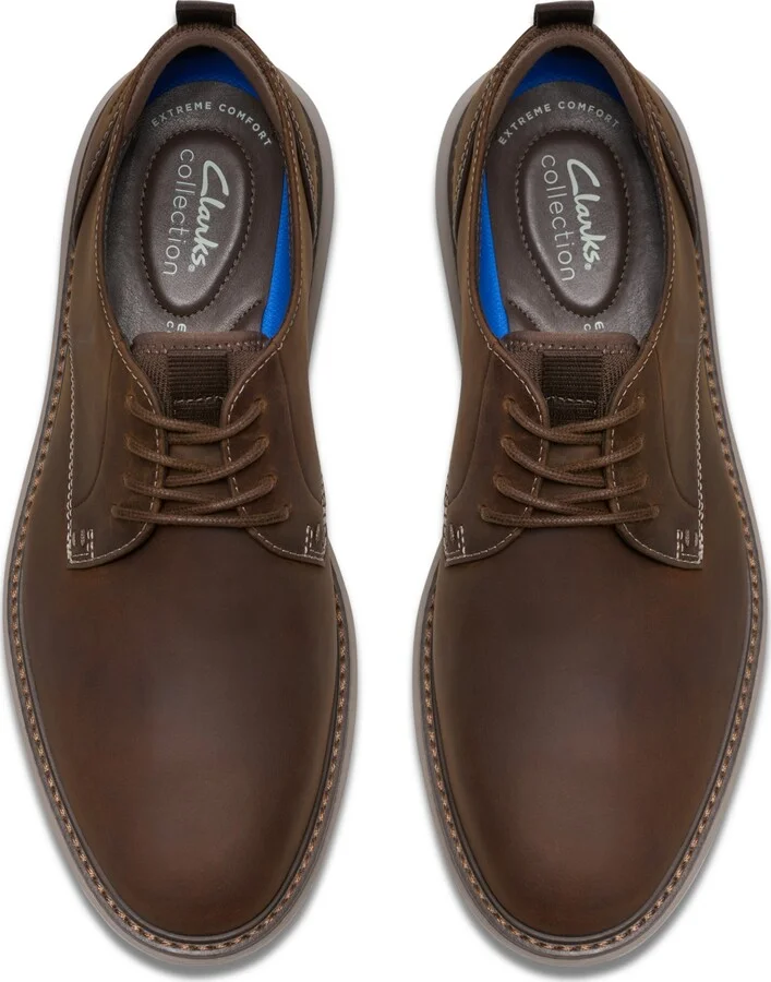 Clarks Men's Brantin Plain Toe Dress Shoe - Image 6