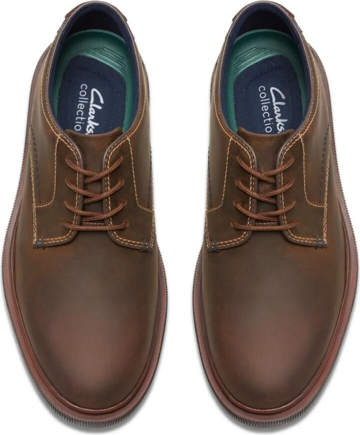 Clarks Men's Collection Burchill Derby Lace Up Dress Shoe - Image 4