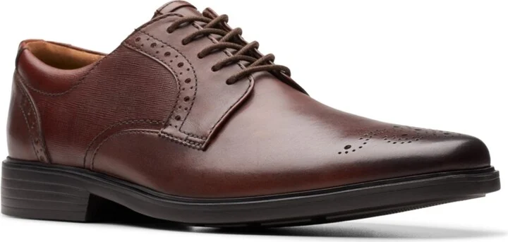 Clarks Men's Collection Clarkslite Tie Slip On Dress Shoes