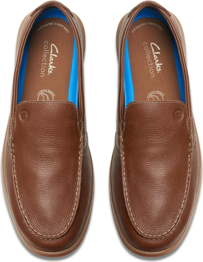 Clarks Men's Collection Flexway Step Slip On Shoes - Image 9