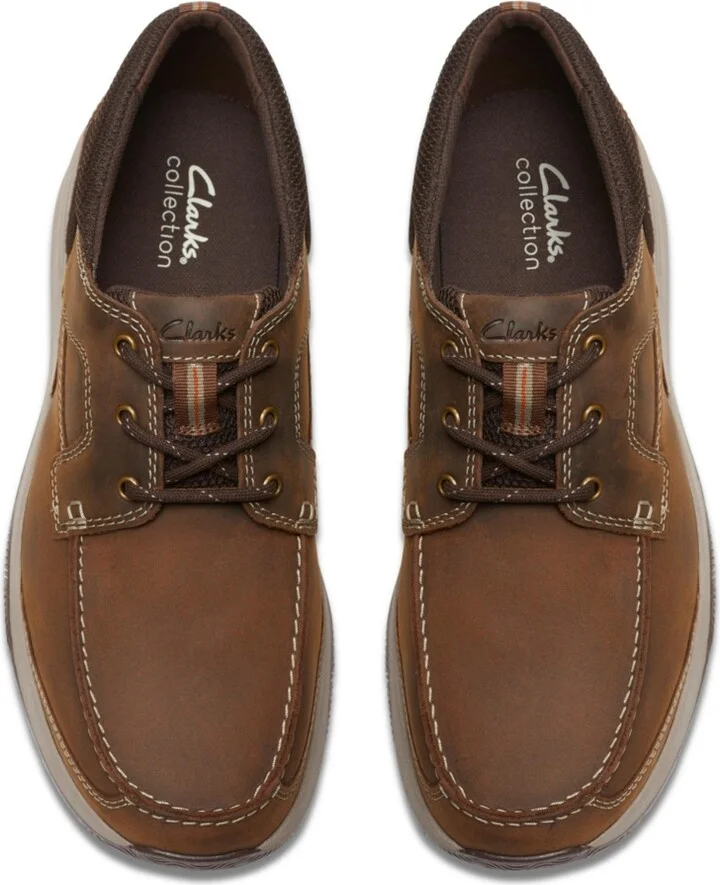 Clarks Men's Collection Sailview Lace up Casual Shoes - Image 9