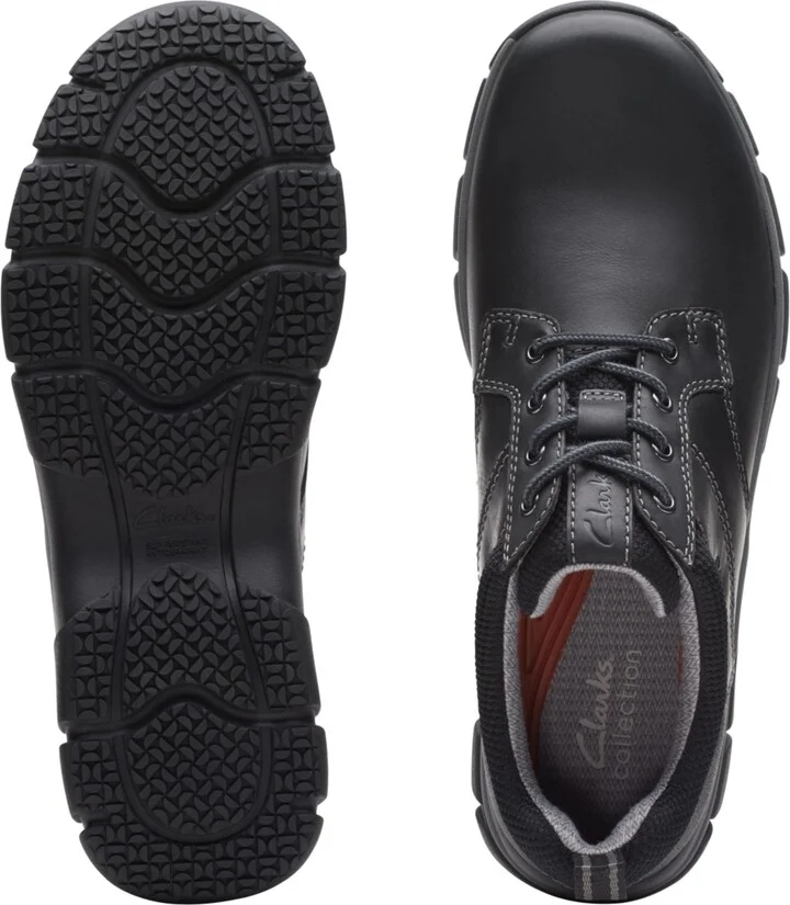 Clarks Men's Collection Walpath Leather Low Top Lace Up Sneaker - Image 4