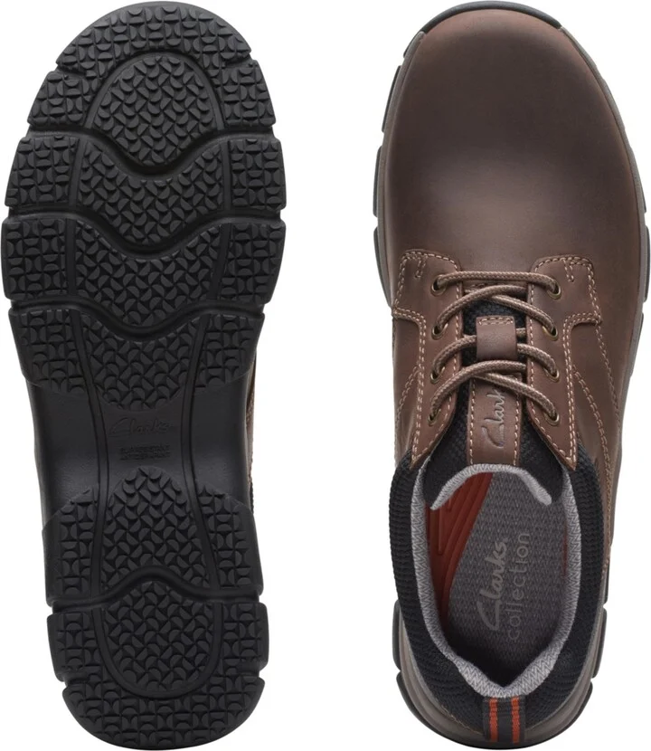 Clarks Men's Collection Walpath Leather Low Top Lace Up Sneaker - Image 9