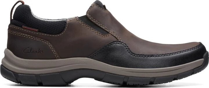 Clarks Men's Collection Walpath Step Leather Slip On Shoes - Image 2