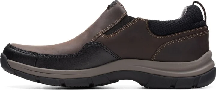 Clarks Men's Collection Walpath Step Leather Slip On Shoes - Image 6