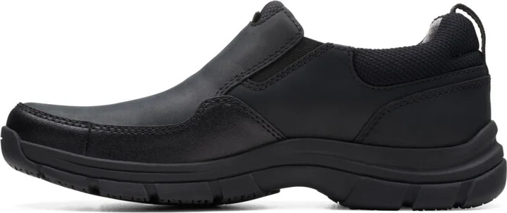 Clarks Men's Collection Walpath Step Leather Slip On Shoes - Image 11