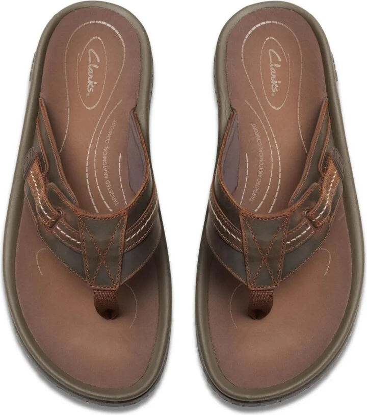 Clarks Men's Collection Wesley Sun Slip On Sandals - Image 4