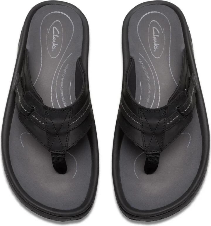 Clarks Men's Collection Wesley Sun Slip On Sandals - Image 9