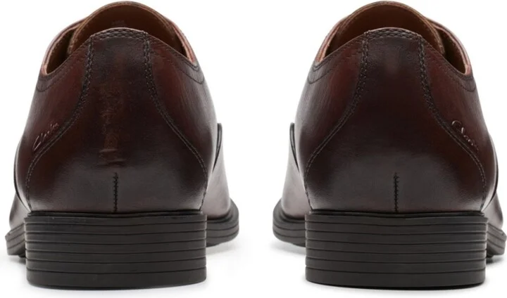 Clarks Men's Collection Whiddon Lace Up Oxford Dress Shoe - Image 3