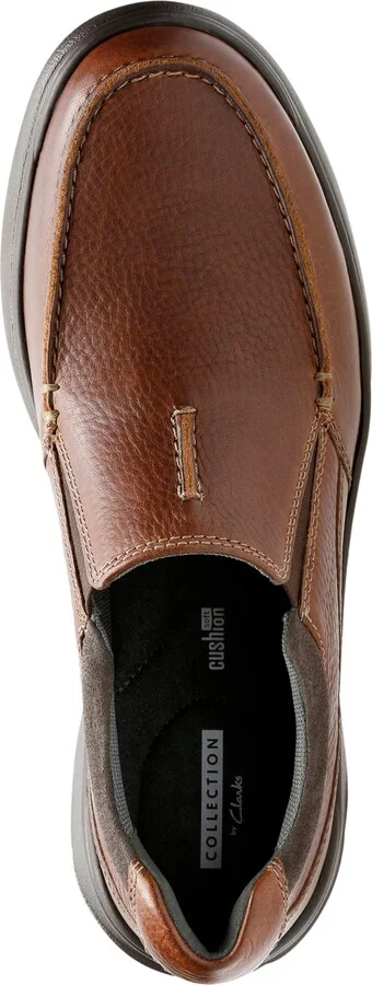 Clarks Men's Cotrell Free Leather Slip-Ons - Image 3