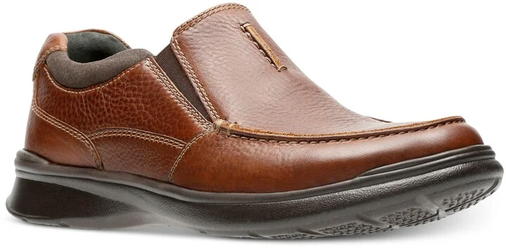 Clarks Men's Cotrell Free Leather Slip-Ons