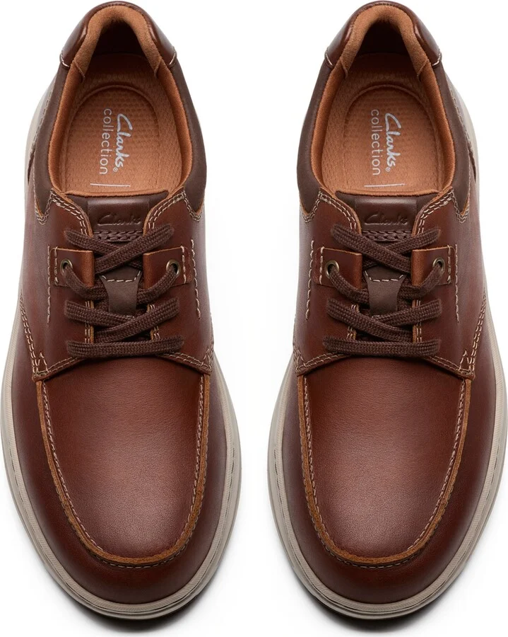 Clarks Men's Craftwell Moc Dress Casual Lace Up Sneakers - Image 4