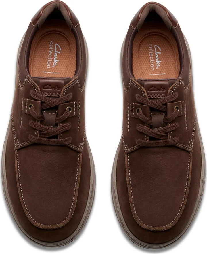 Clarks Men's Craftwell Moc Dress Casual Lace Up Sneakers - Image 9