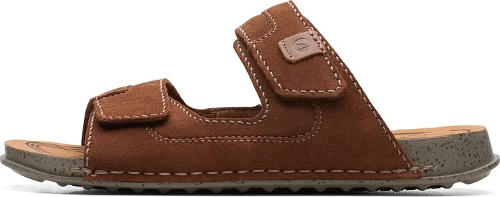 Clarks Mens Crestview Easy Flat Sandal