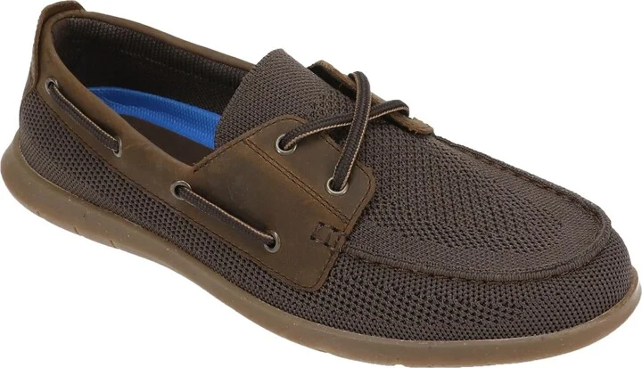 Clarks Men's Flexway Tie Boat Shoe