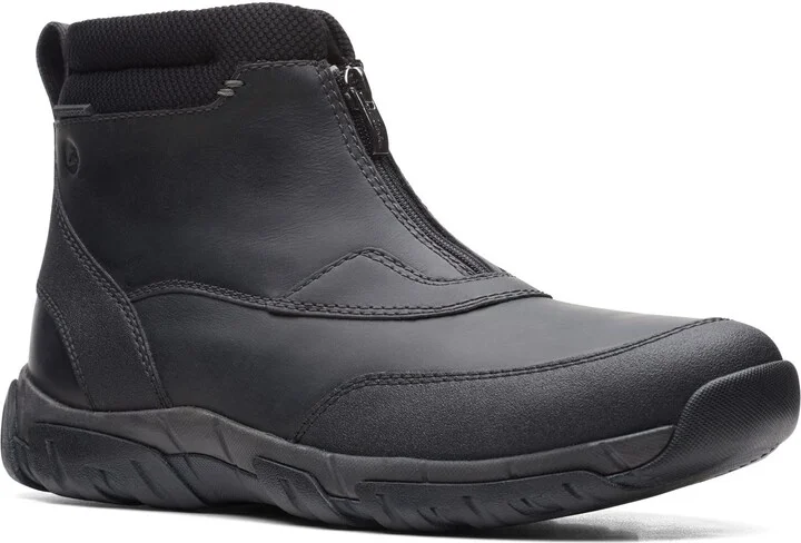 Clarks Men's Grove Zip Waterproof Ankle Boot