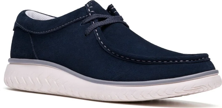 Navy Suede