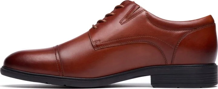 Clarks Men's Steadwell Cap Toe Dress Shoe - Image 4