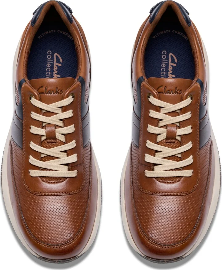 Clarks Men's Townview Style Casual Lace Up Sneakers - Image 9