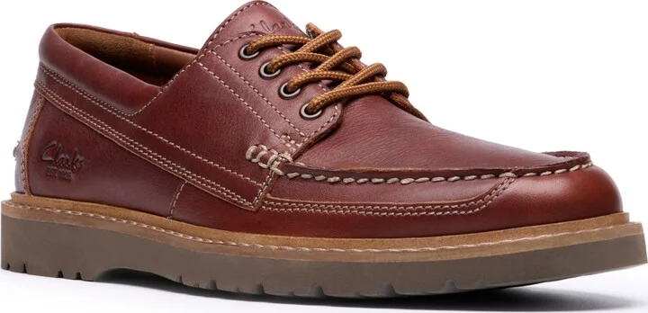 Clarks Men's Weltridge Moc Toe Casual Lace Up Shoe