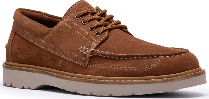 Clarks Men's Weltridge Moc Toe Dress Casual Derby Shoe