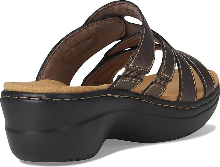 Clarks Merliah 2 Cove Women's Sandals Bronze Metallic Leather : 9 A - Narrow - Image 4