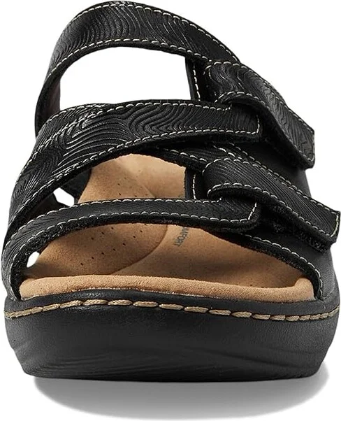 Clarks Merliah Karli Women's Shoes Black Leather : 7 A - Narrow - Image 2