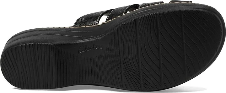 Clarks Merliah Karli Women's Shoes Black Leather : 7 A - Narrow - Image 3