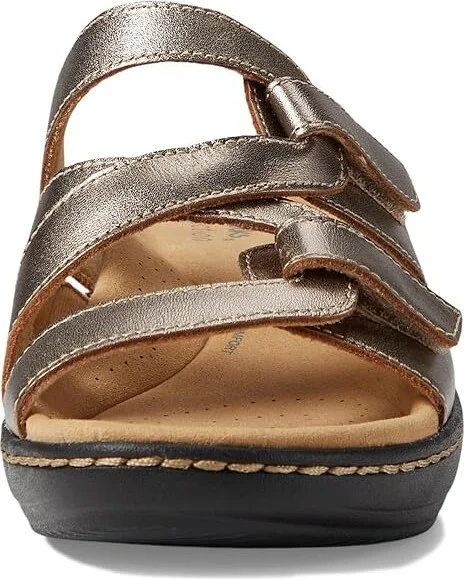 Clarks Merliah Karli Women's Shoes Metallic Leather : 7 A - Narrow - Image 2