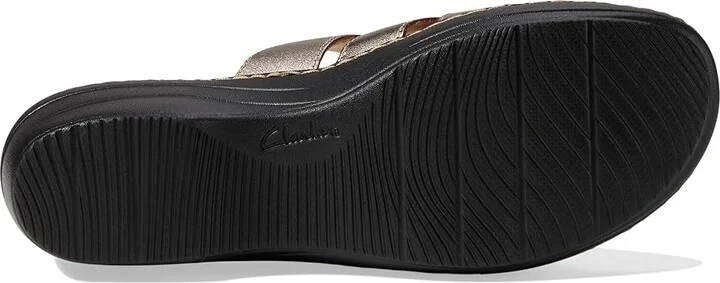 Clarks Merliah Karli Women's Shoes Metallic Leather : 7 A - Narrow - Image 3