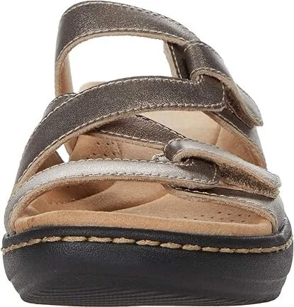 Clarks Merliah Karli Women's Shoes Metallic Leather : 7 A - Narrow - Image 5