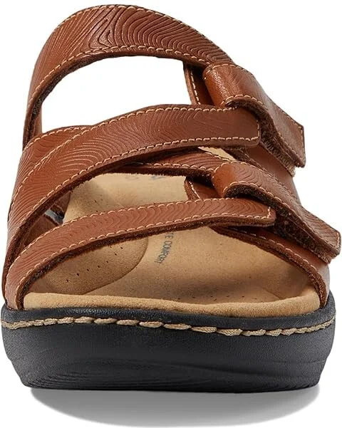 Clarks Merliah Karli Women's Shoes Tan Leather : 8.5 B - Medium - Image 2